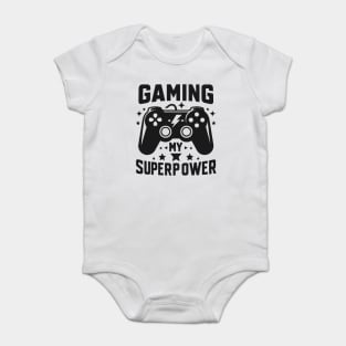 Gaming My Superpower Baby Bodysuit